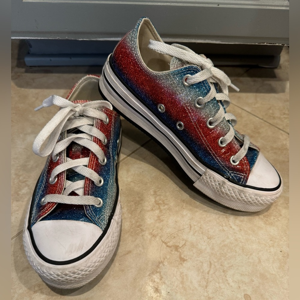 Converse All Star Lift Platform Little Kids size US 2 Chuck Taylor Low top